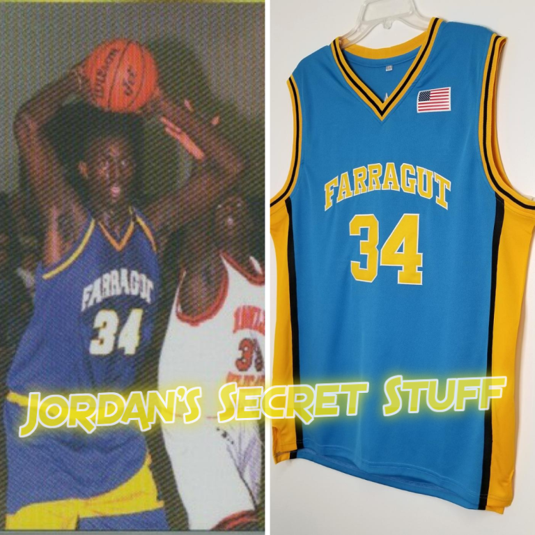 Kevin Garnett Farragut High School Basketball Jersey Custom Throwback Retro Jersey