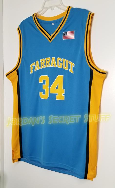 Kevin Garnett Farragut High School Basketball Jersey Custom Throwback Retro Jersey