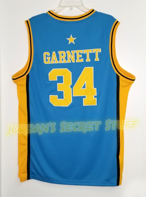 Kevin Garnett Farragut High School Basketball Jersey Custom Throwback Retro Jersey