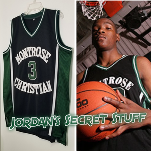 Kevin Durant Montrose Christian High School Basketball Jersey Custom Throwback Retro Jersey