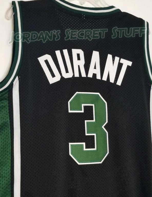 JordansSecretStuff Kevin Durant Oak Hill High School Basketball Jersey Custom Throwback Retro Jersey XL