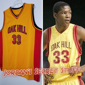 Kevin Durant Oak Hill High School Basketball Jersey Custom Throwback Retro Jersey