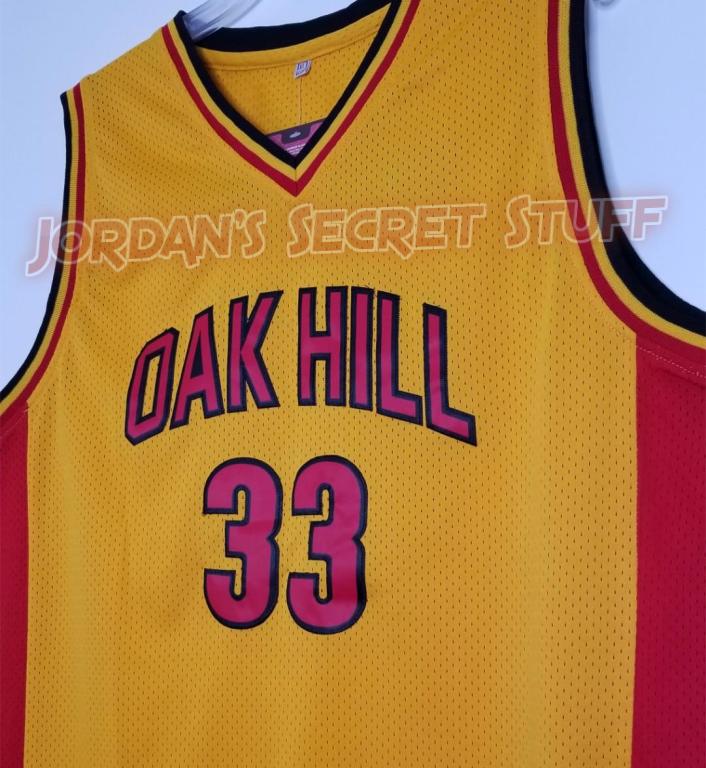 Golden State Warriors No33 Kevin Durant Gold Oak Hill Academy High School Stitched NBA Jersey