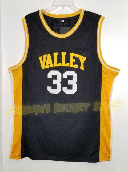 Larry Bird Valley High School Basketball Jersey Custom Throwback Retro Jersey