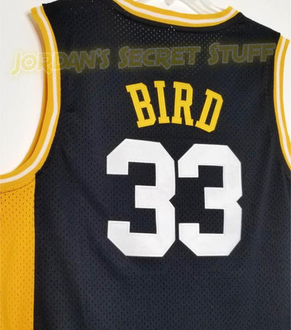 Larry Bird Valley High School Basketball Jersey Custom Throwback Retro Jersey