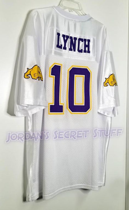 Marshawn Lynch Bulldogs High School Football Jersey Custom Throwback Retro Jersey