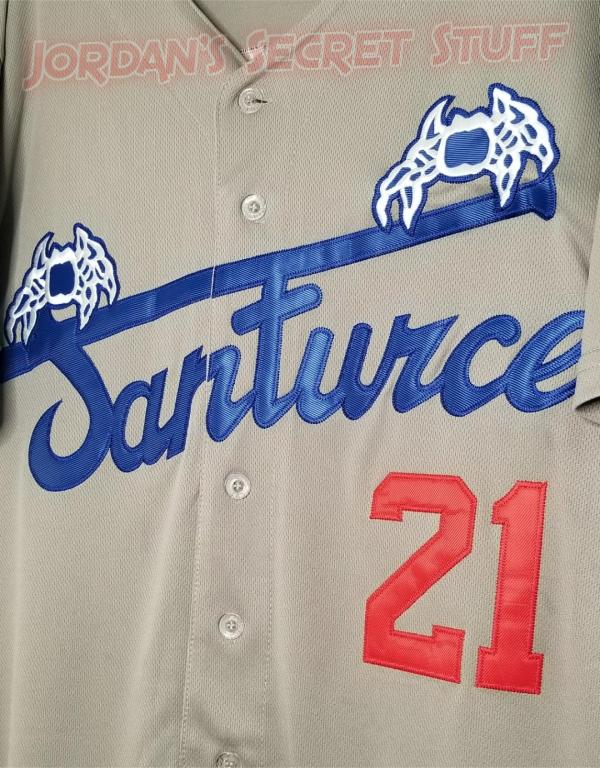 Roberto Clemente Santurce Puerto Rico Basketball Jersey Custom Throwback Retro Jersey