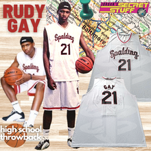 Load image into Gallery viewer, Rudy Gay High School Throwback Archbishop Spalding Baltimore Retro Jersey