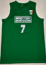 Load image into Gallery viewer, Toni Kukoc EuroLeague Jersey Yugoslavia EuroBasket Green Throwback Custom Retro Basketball Jerseys