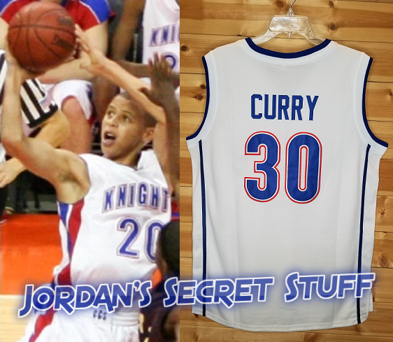 Stephen Curry Charlotte Christian High School Basketball Jersey Custom Throwback Retro Jersey