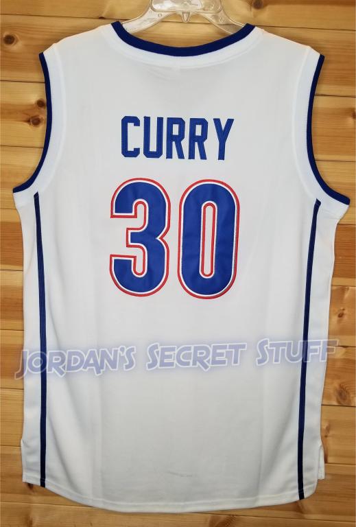 Stephen Curry Charlotte Christian High School Basketball Jersey Custom Throwback Retro Jersey