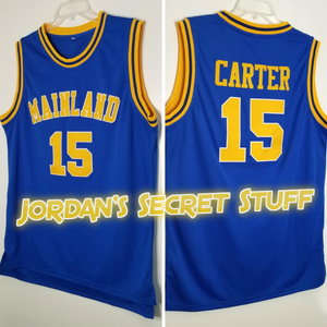 Vince Carter Mainland High School Basketball Jersey Custom Throwback Retro Jersey