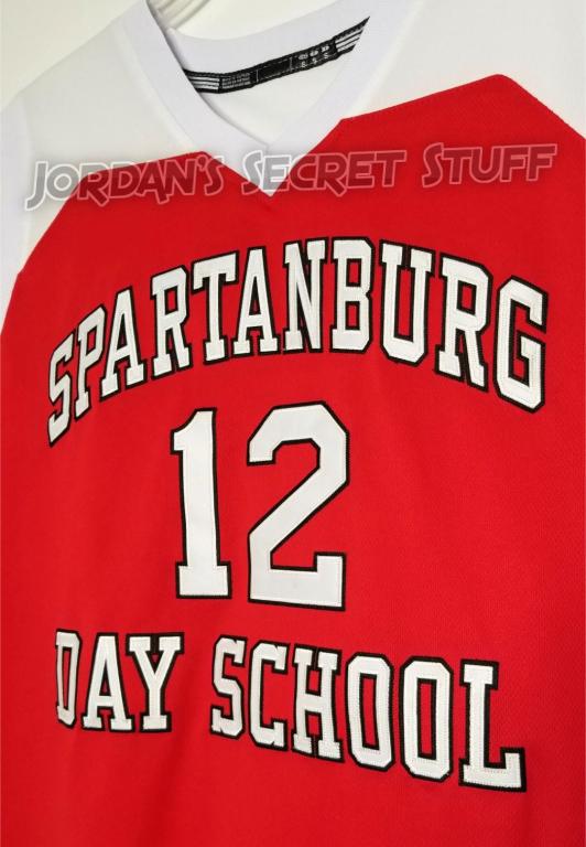 Zion Williamson Men's Headgear Classics Premium Embroidered Spartanburg Day  School Griffins High School Basketball Jersey (XX-Large, Blue) 