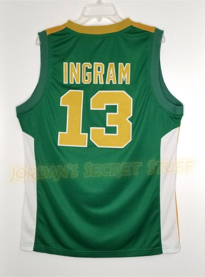 Brandon Ingram Kinston High School Basketball Jersey Custom Throwback Retro Jersey