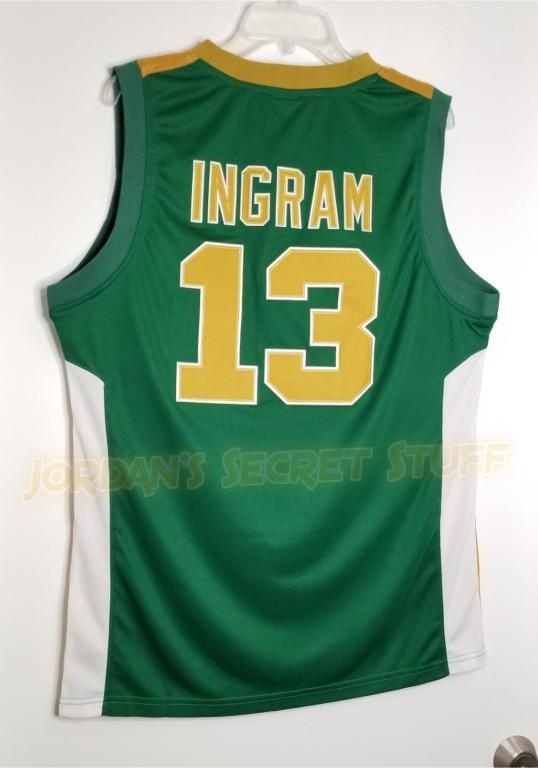 Brandon Ingram Kinston High School Basketball Jersey Custom Throwback Retro Jersey