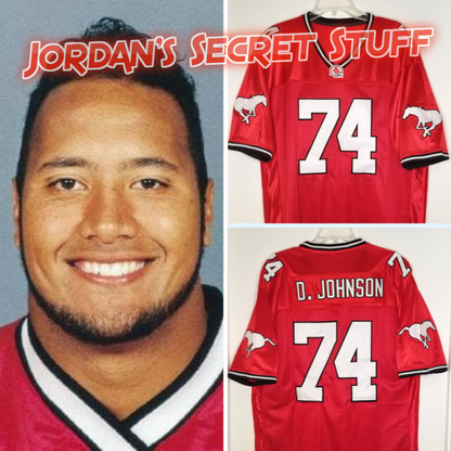 Dwayne Johnson Football Canada Practice Squad Jersey