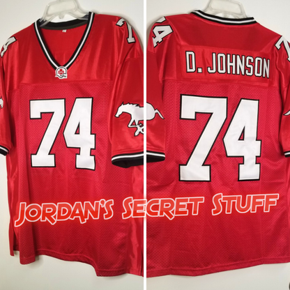 Dwayne Johnson Football Canada Practice Squad Jersey