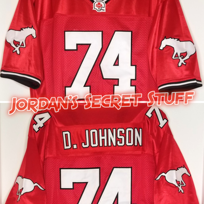 Dwayne Johnson Football Canada Practice Squad Jersey