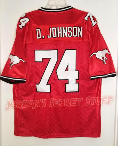 Dwayne Johnson Football Canada Practice Squad Jersey