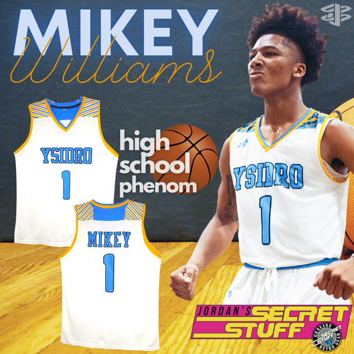 Mikey Williams High School Jersey Ysidro Basketball San Diego HBCU