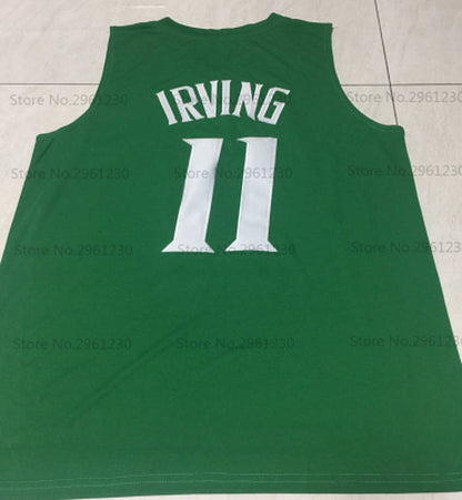 Kyrie Irving St. Patrick High School Basketball Jersey (Away) Custom Throwback Retro Jersey