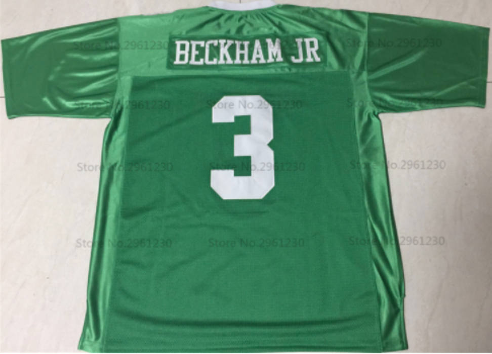 Odell Beckham Jr. Newman High School Football Jersey Custom Throwback JordansSecretStuff