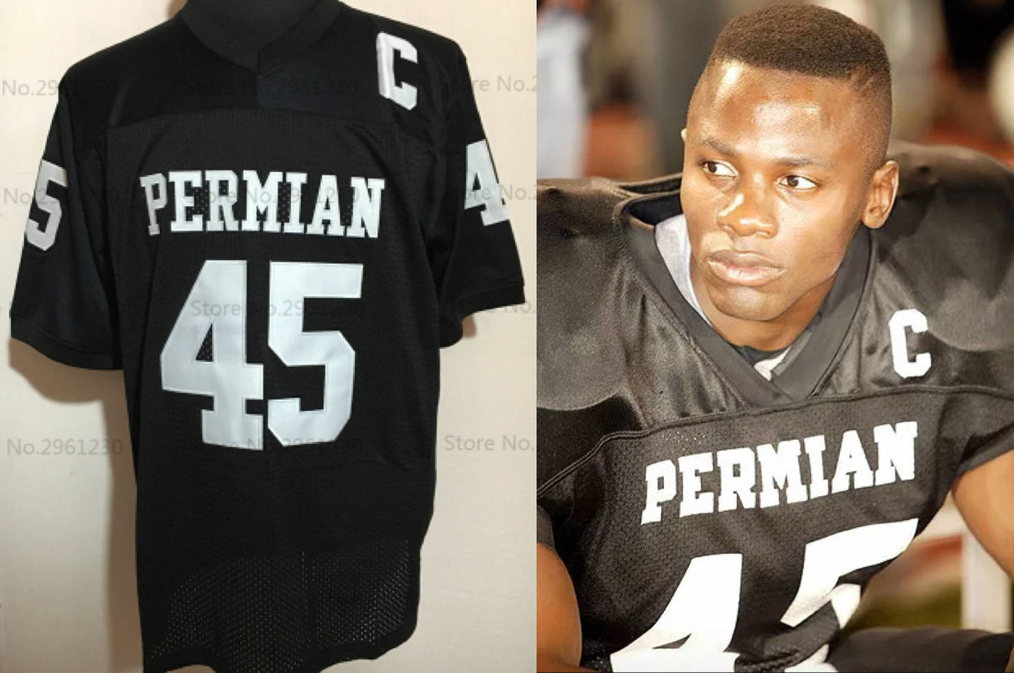 Boobie Miles Friday Night Lights TV #45 Panthers Football Jersey Custom Throwback Retro TV Show Jersey