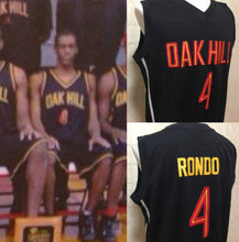 Load image into Gallery viewer, Rajon Rondo Oak Hill High School Basketball Jersey Custom Throwback Retro Jersey