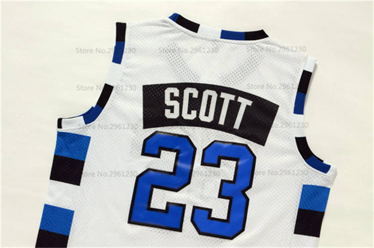 Custom One Tree Hill #3#23 Embroidered Basketball Movie Jersey