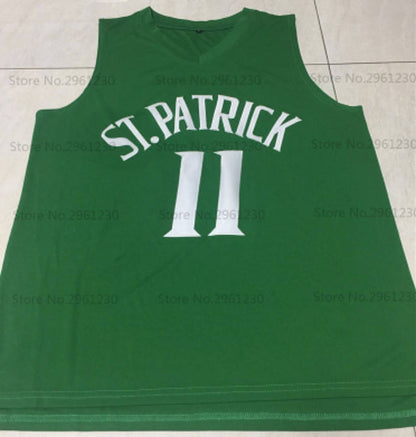 Kyrie Irving St. Patrick High School Basketball Jersey (Away) Custom Throwback Retro Jersey