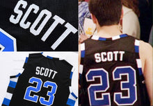 Load image into Gallery viewer, Nathan Scott One Tree Hill TV #23 Basketball Jersey (Black) Custom Throwback Retro TV Show Jersey