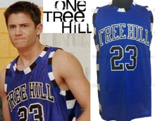 Load image into Gallery viewer, Nathan Scott One Tree Hill TV #23 Basketball Jersey (Blue) Custom Throwback Retro TV Show Jersey