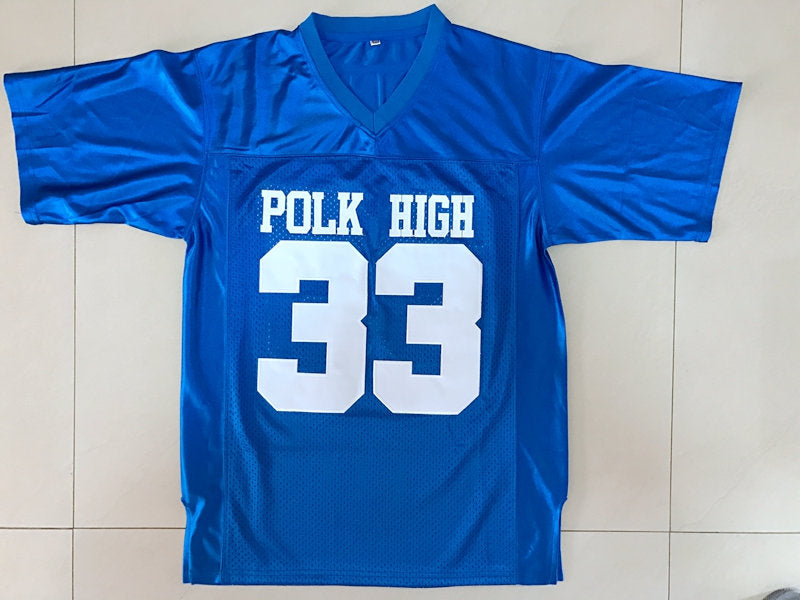 Al Bundy Married with Children Polk High #33 Football Jersey Custom Throwback 90's Retro TV Show Jersey