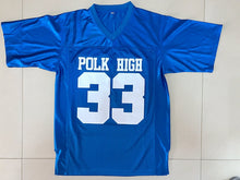 Load image into Gallery viewer, Al Bundy Married with Children Polk High #33 Football Jersey Custom Throwback 90&#39;s Retro TV Show Jersey