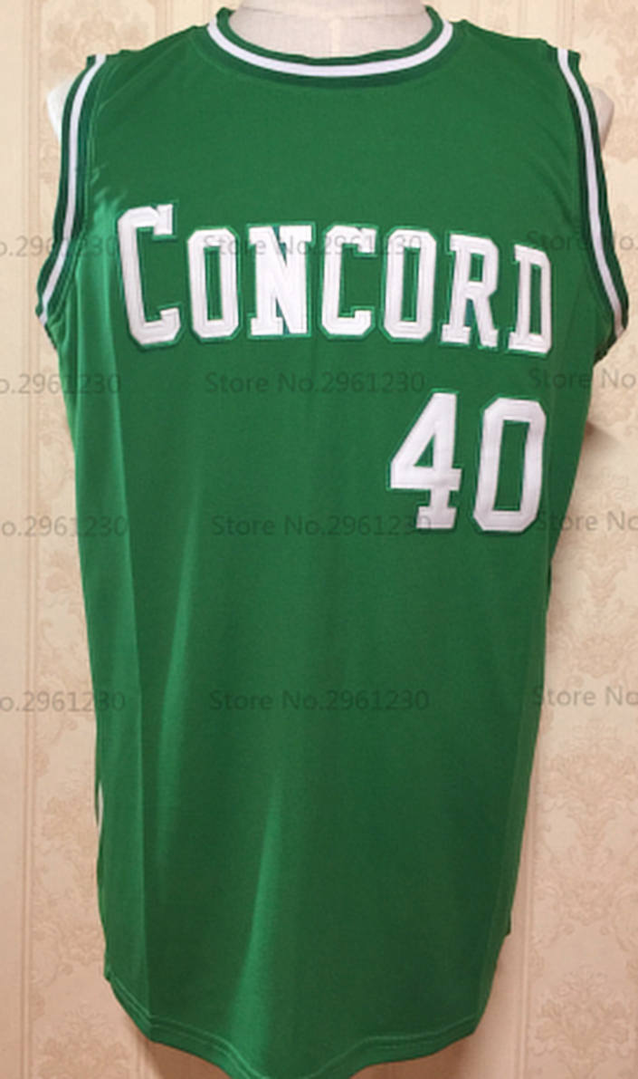 Shawn Kemp Concord High School Basketball Jersey Custom Throwback Retro Jersey