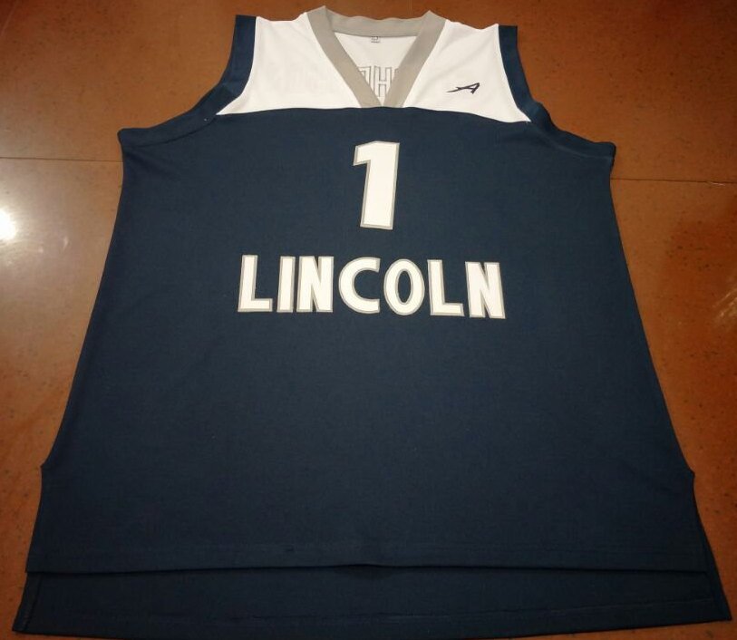 Lance Stephenson Lincoln High School Basketball Jersey Custom Throwback Retro Jersey