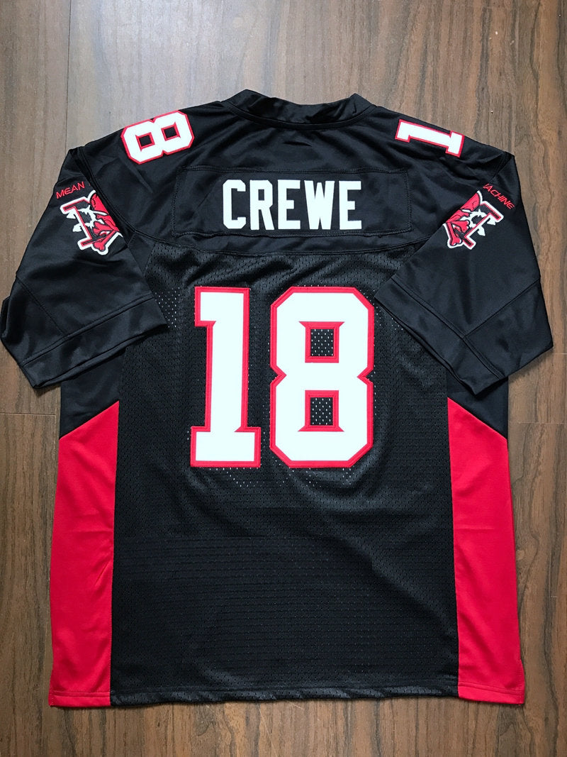 Paul Crewe "Mean Machine" The Longest Yard Movie #18 Football Movie Jersey Custom Throwback Retro Movie Jersey