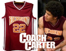 Load image into Gallery viewer, Timo Cruz Coach Carter Movie Richmond Oilers #22 Basketball Jersey Custom Throwback Retro Movie Jersey