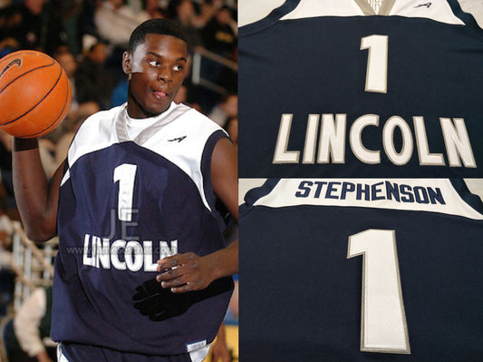 Lance Stephenson Lincoln High School Basketball Jersey Custom Throwback Retro Jersey