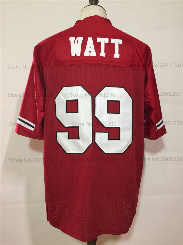 JJ Watt Pewaukee Pirates High School Football Jersey Custom Throwback JordansSecretStuff