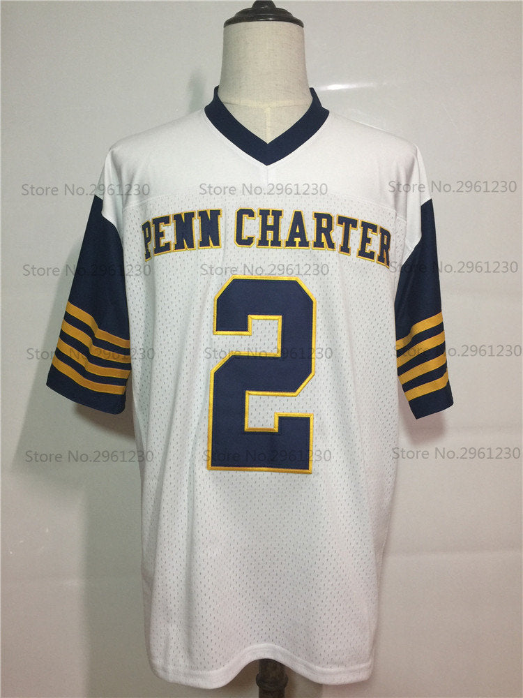 Matt Ryan Penn Charter High School Football Jersey Custom Throwback Retro Jersey