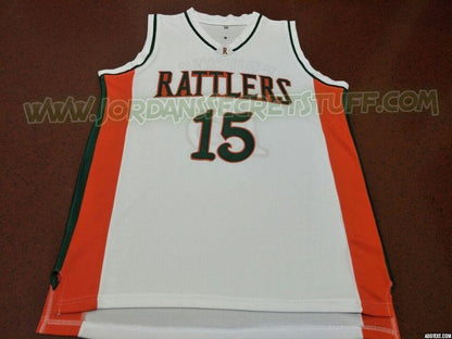 DeMarcus Cousins Rattlers High School Basketball Jersey Custom Throwback Retro Jersey