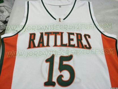 DeMarcus Cousins Rattlers High School Basketball Jersey Custom Throwback Retro Jersey