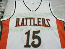 Load image into Gallery viewer, DeMarcus Cousins Rattlers High School Basketball Jersey Custom Throwback Retro Jersey