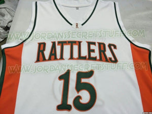 DeMarcus Cousins Rattlers High School Basketball Jersey Custom Throwback Retro Jersey