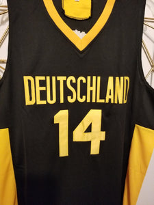 FLASH SALE! Dirk Nowitzki Deutschland Germany Basketball Jersey Custom Throwback Retro Jersey