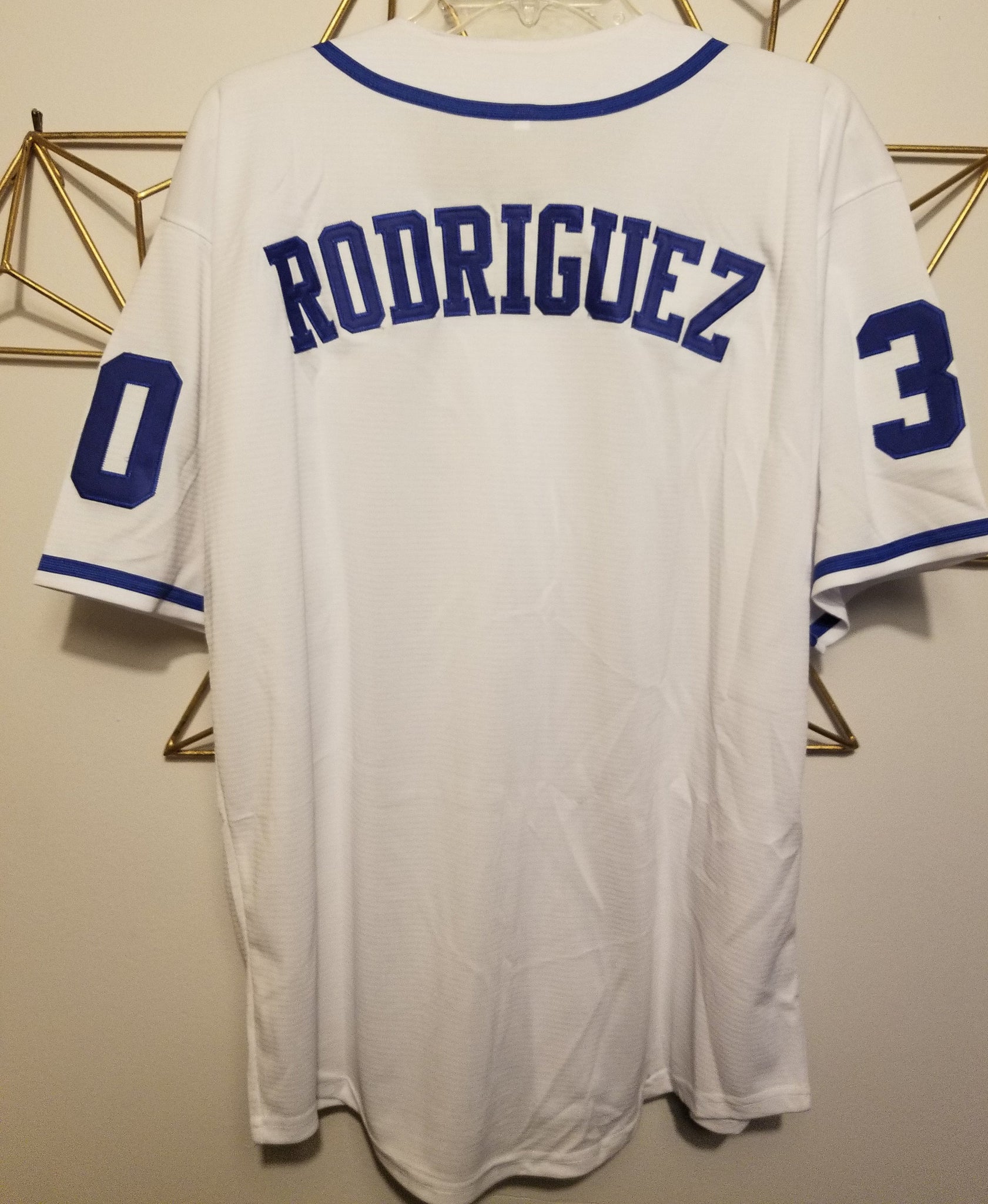 The Sandlot Benny Rodriguez The Jet Dodgers Movie Authentic Baseball –  Cowing Robards Sports