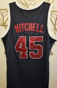 Donovan Mitchell Brewster High School Basketball Jersey Custom Throwback Retro Jersey