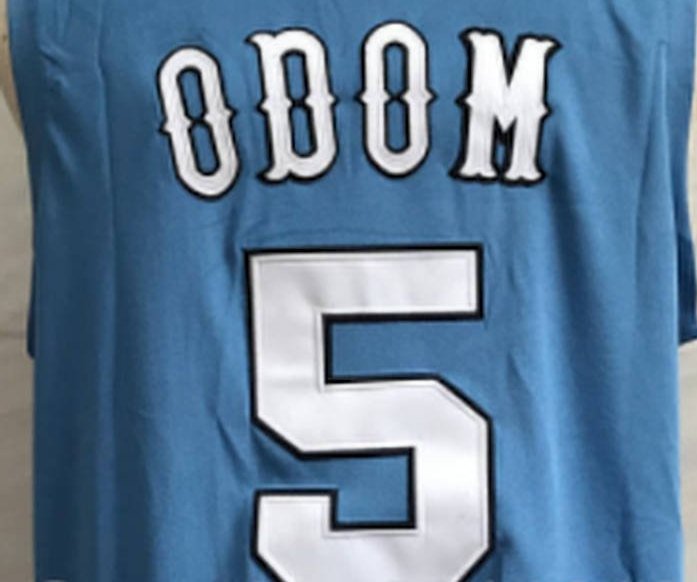 Lamar Odom Rhode Island College Basketball Jersey Custom Throwback Retro College Jersey