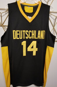 FLASH SALE! Dirk Nowitzki Deutschland Germany Basketball Jersey Custom Throwback Retro Jersey